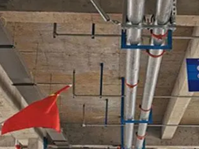 桑珠孜管廊支架的安装方法